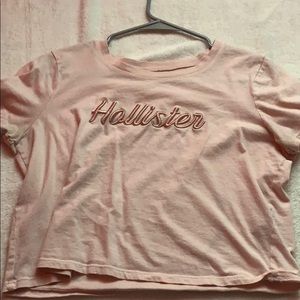 Pink Hollister shirt